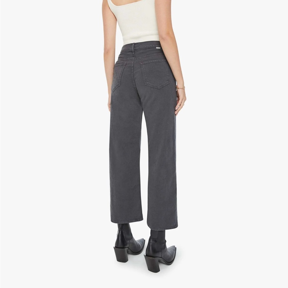 MOTHER The Dodger Gray Ankle & Cropped Jeans 28